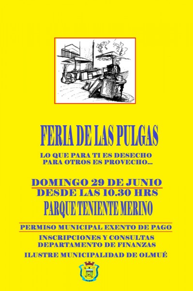 AFICHE FERIA DE LAS PULGAS (2)