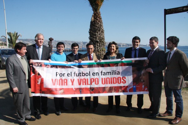 Alcaldesa Virginia Reginato, unidos por el futbol 3