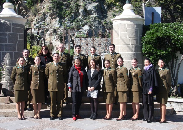 Alcaldesa Virginia Reginato, certificación Carabineros 3