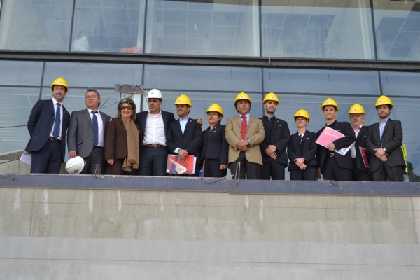 Alcaldesa Virginia Reginato, delegacion FIFA 6