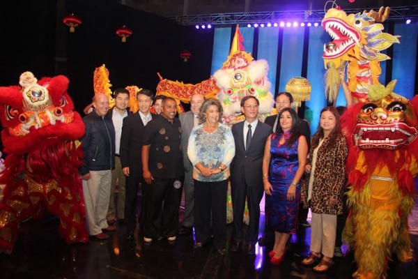 Alcaldesa Virginia Reginato, concierto aÃ±o nuevo chino 2015, 1
