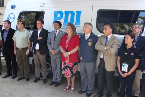 Alcaldesa Virginia Reginato, avanzada PDI 3