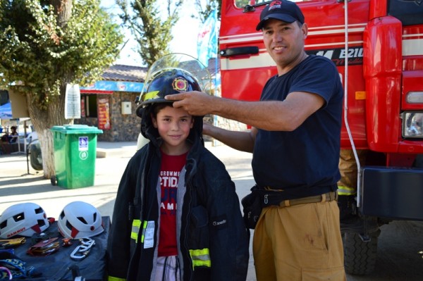 También pudieron ser voluntarios de Bomberos