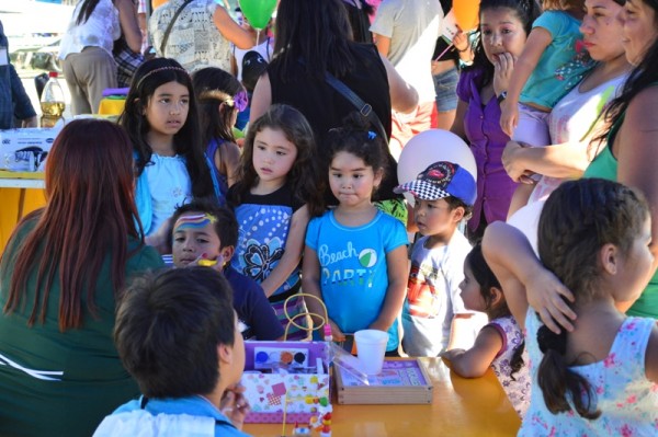 Una entretenida tarde tuvieron los niños en Mundo Kid