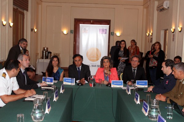 Alcaldesa Virginia Reginato, mesa tecnica emergencia 1