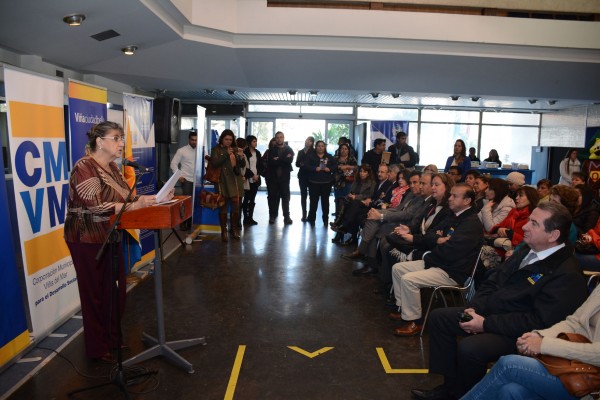 Alcaldesa Virginia Reginato, curso sence 3