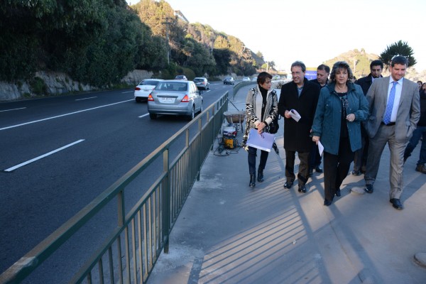 Alcaldesa Virginia Reginato, rejas peatonales 1