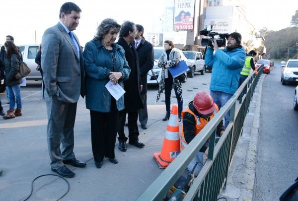 Alcaldesa Virginia Reginato, rejas peatonales 3