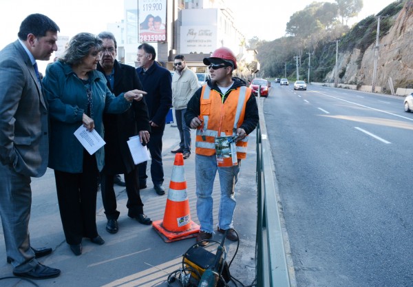 Alcaldesa Virginia Reginato, rejas peatonales 4