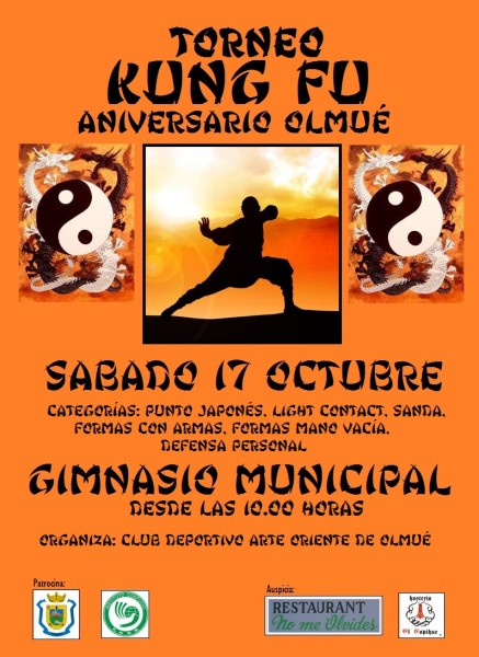 AFICHE KUNG FU TORNEO