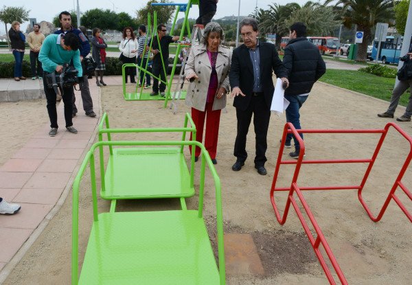 Alcaldesa Virginia Reginato, juegos inclusivos 1