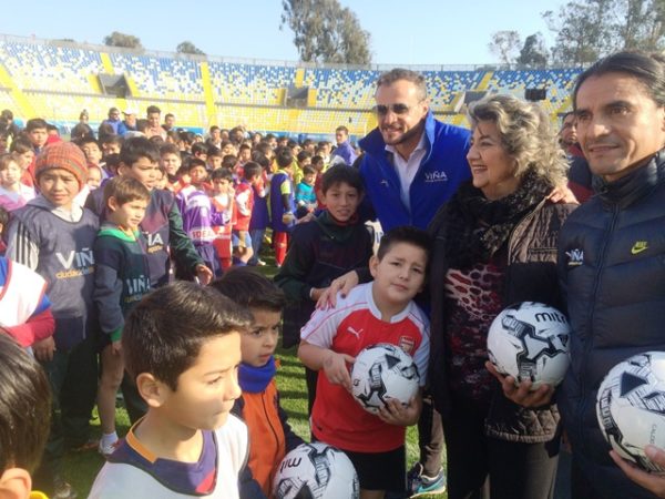 Alcaldesa Virginia Reginato, predeportivos 2