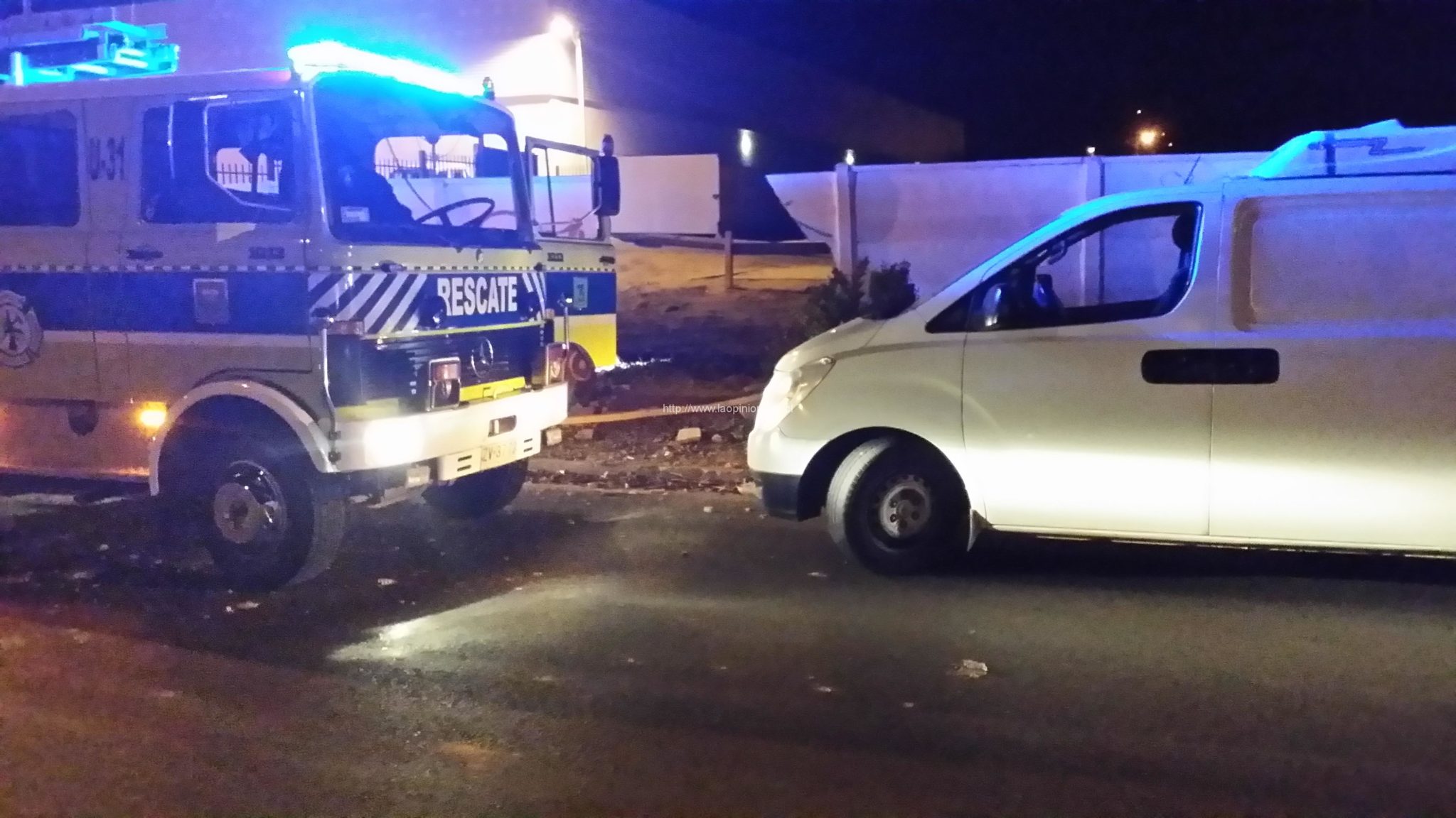 Curioso accidente en Peñablanca