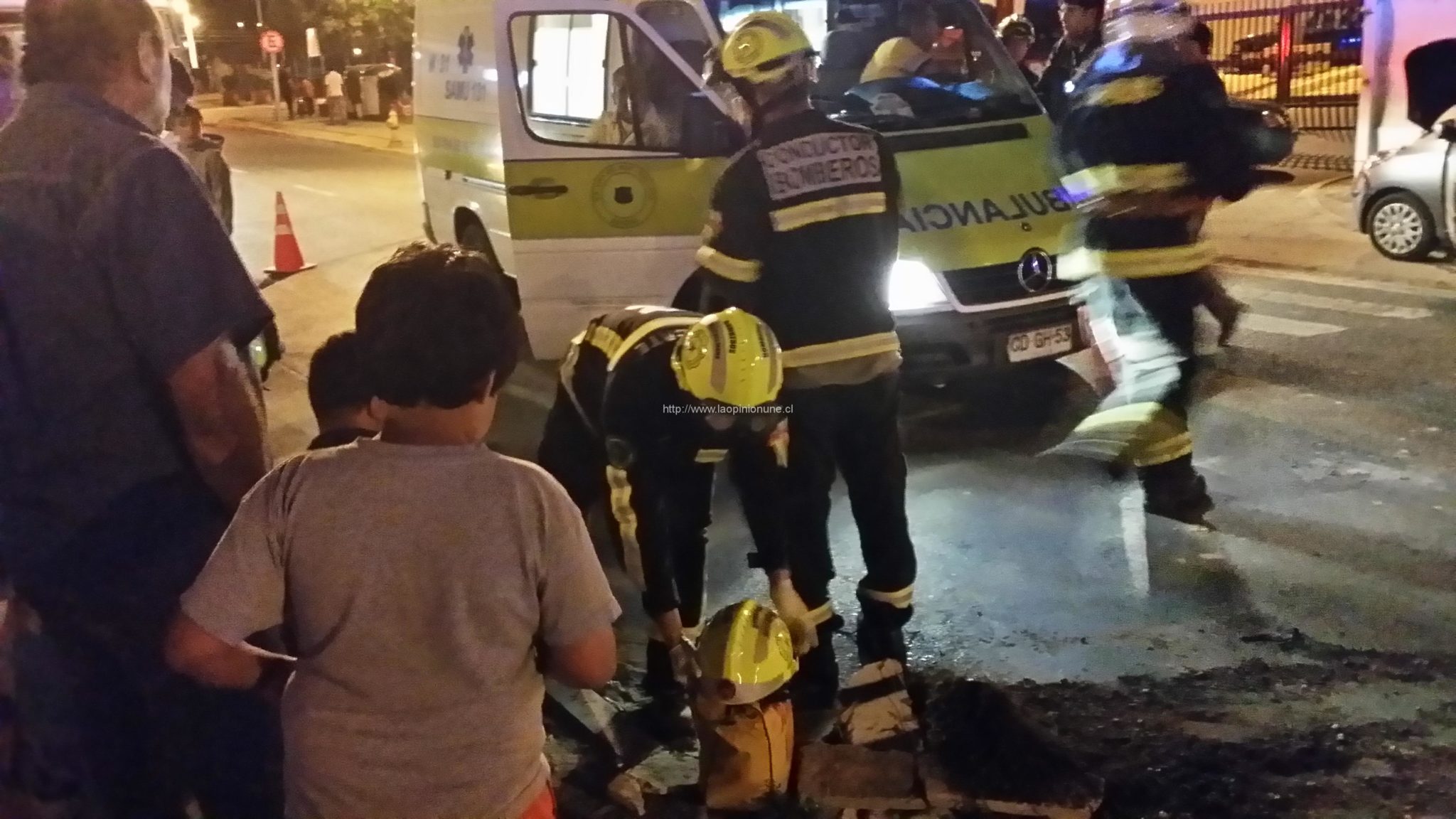 Curioso accidente en Peñablanca