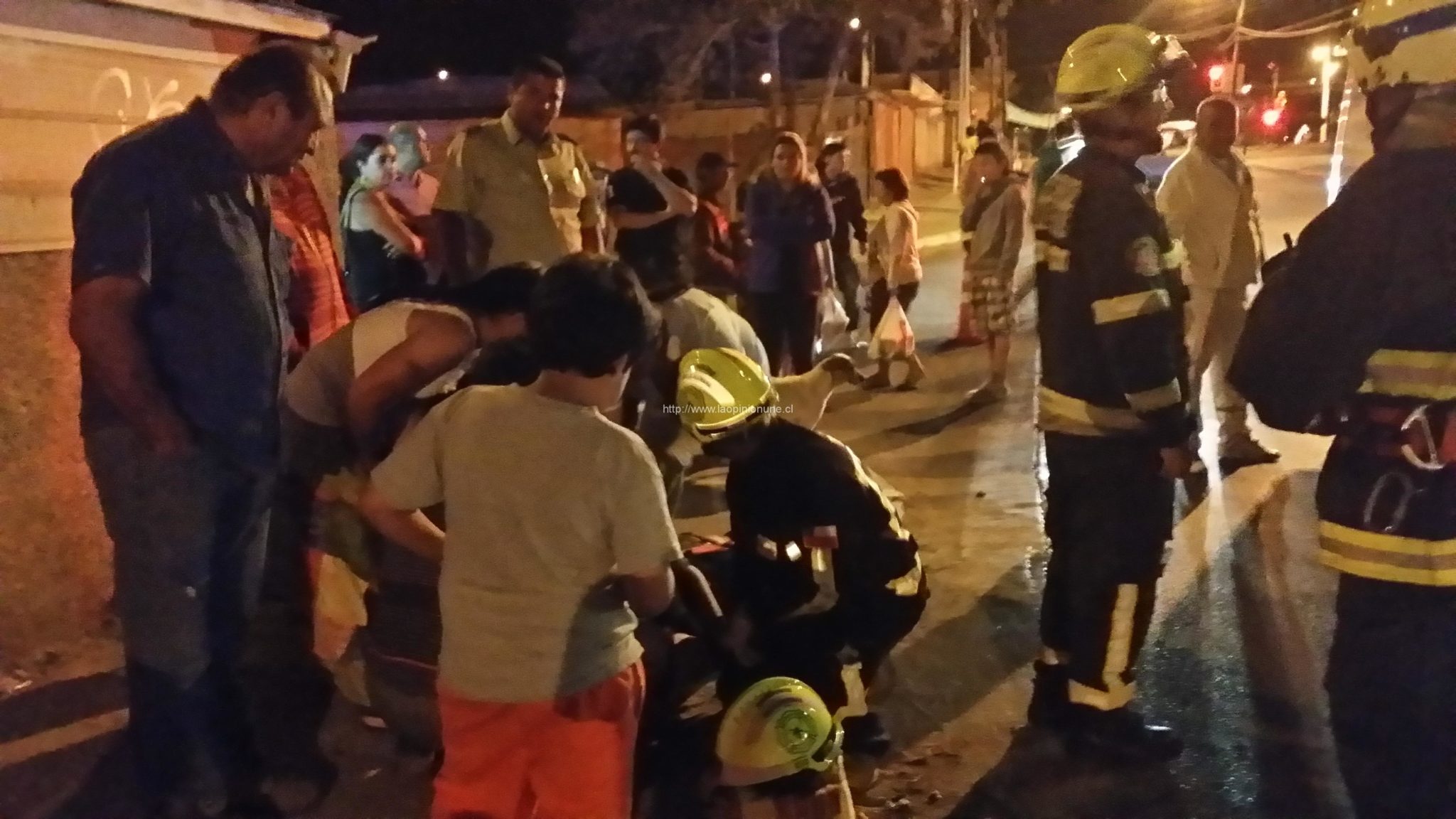 Curioso accidente en Peñablanca