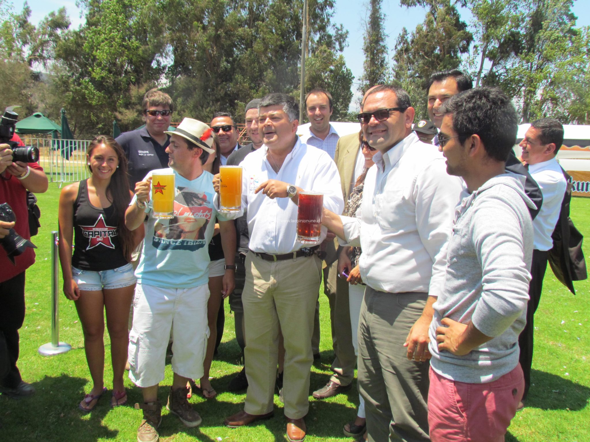 Inauguración del 2° Festival de la Cerveza en Limache