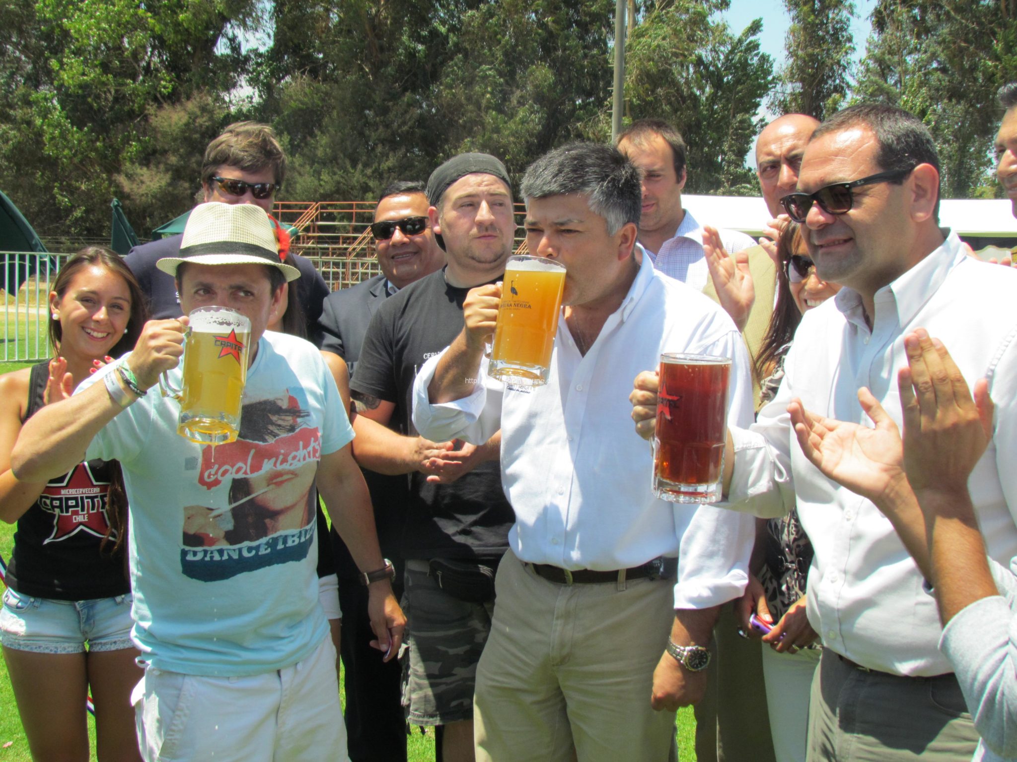 Inauguración del 2° Festival de la Cerveza en Limache