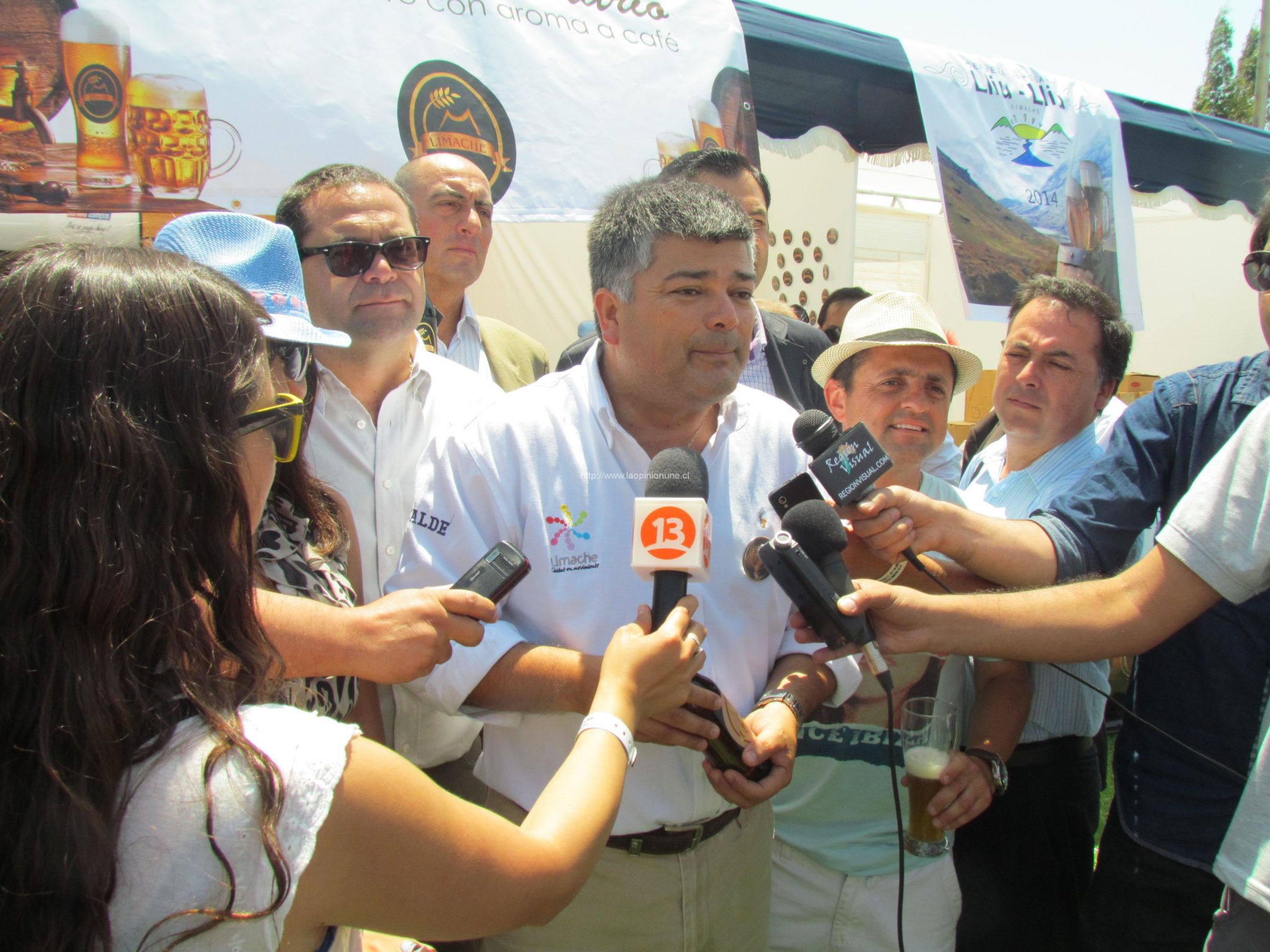 Inauguración del 2° Festival de la Cerveza en Limache