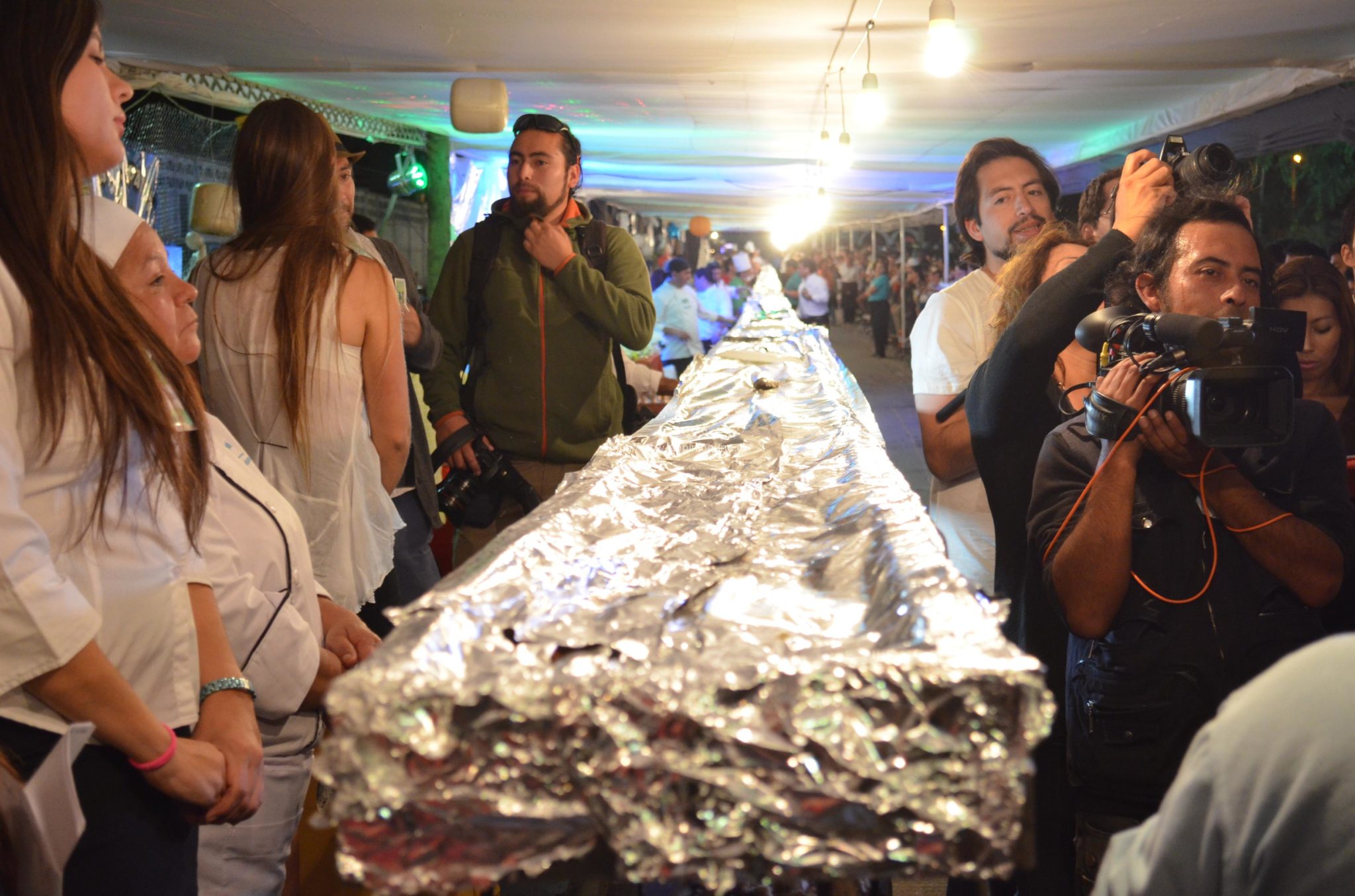 Superada la Meta de La Corvina Más larga del Mundo 2014