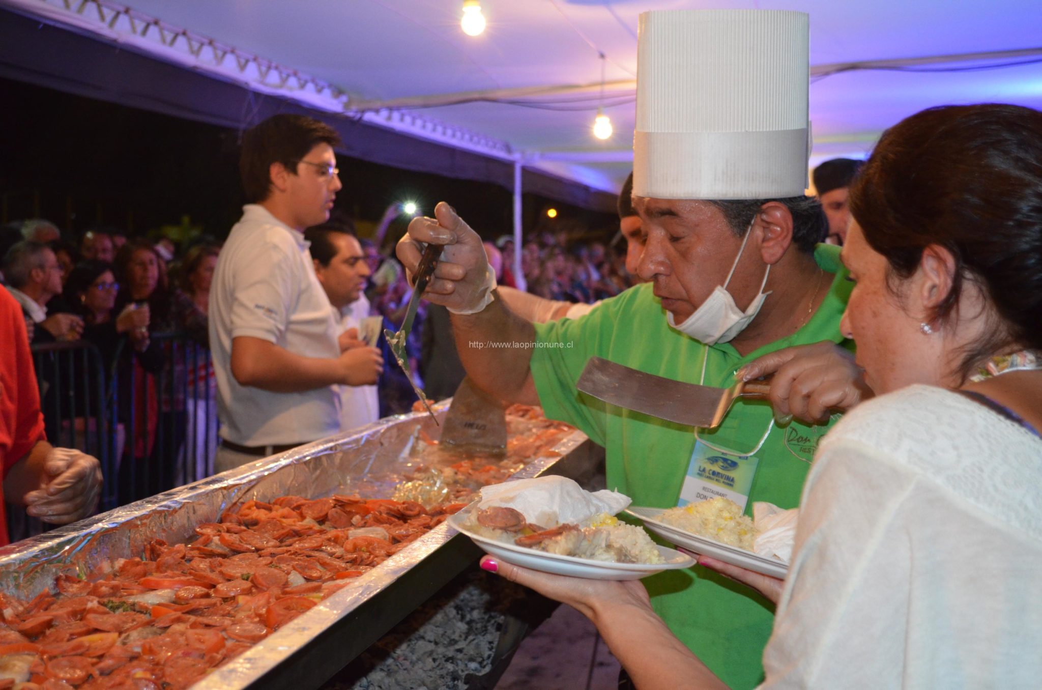 Superada la Meta de La Corvina Más larga del Mundo 2014