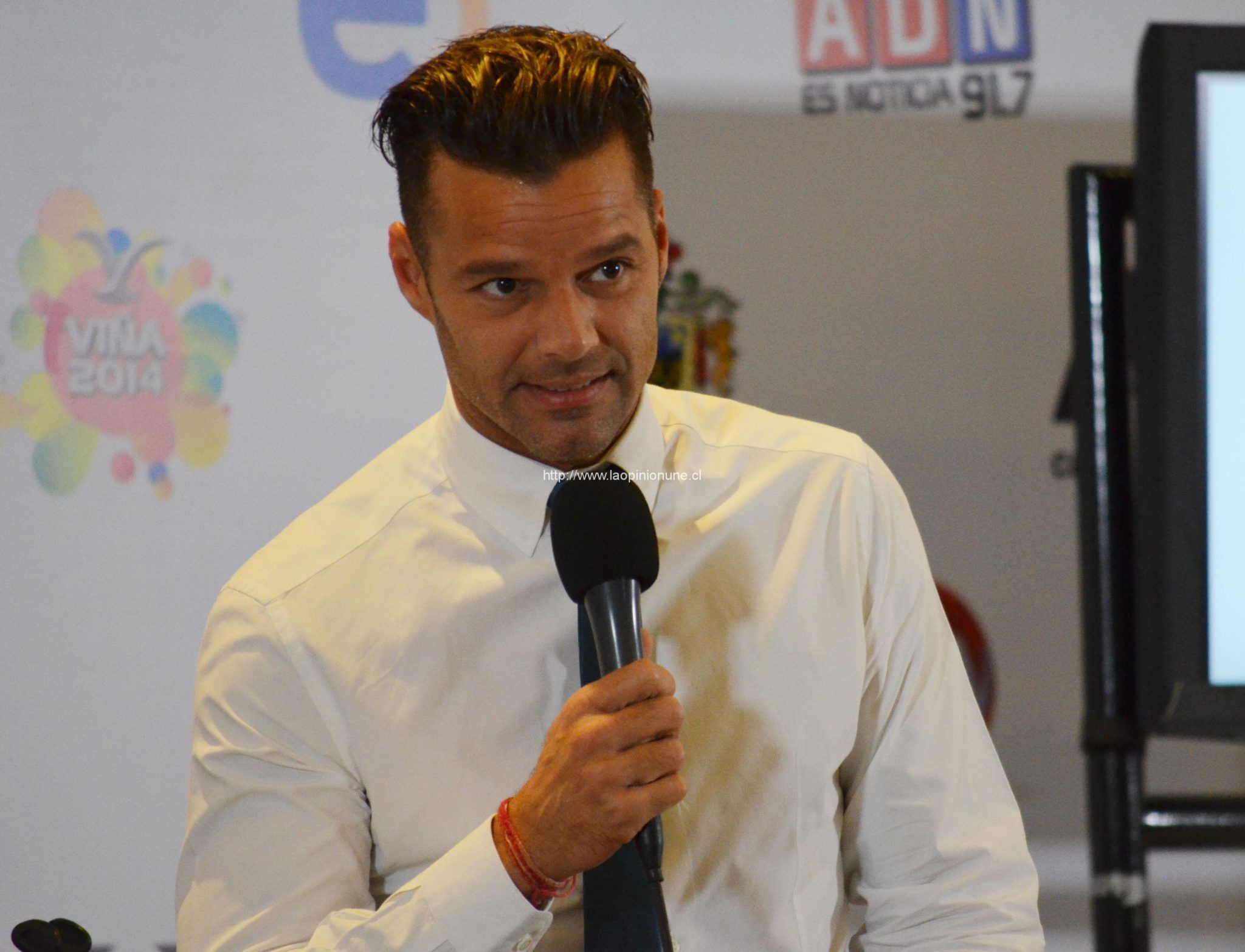 Ricky Martin en conferencia de prensa – Galería de Fotos