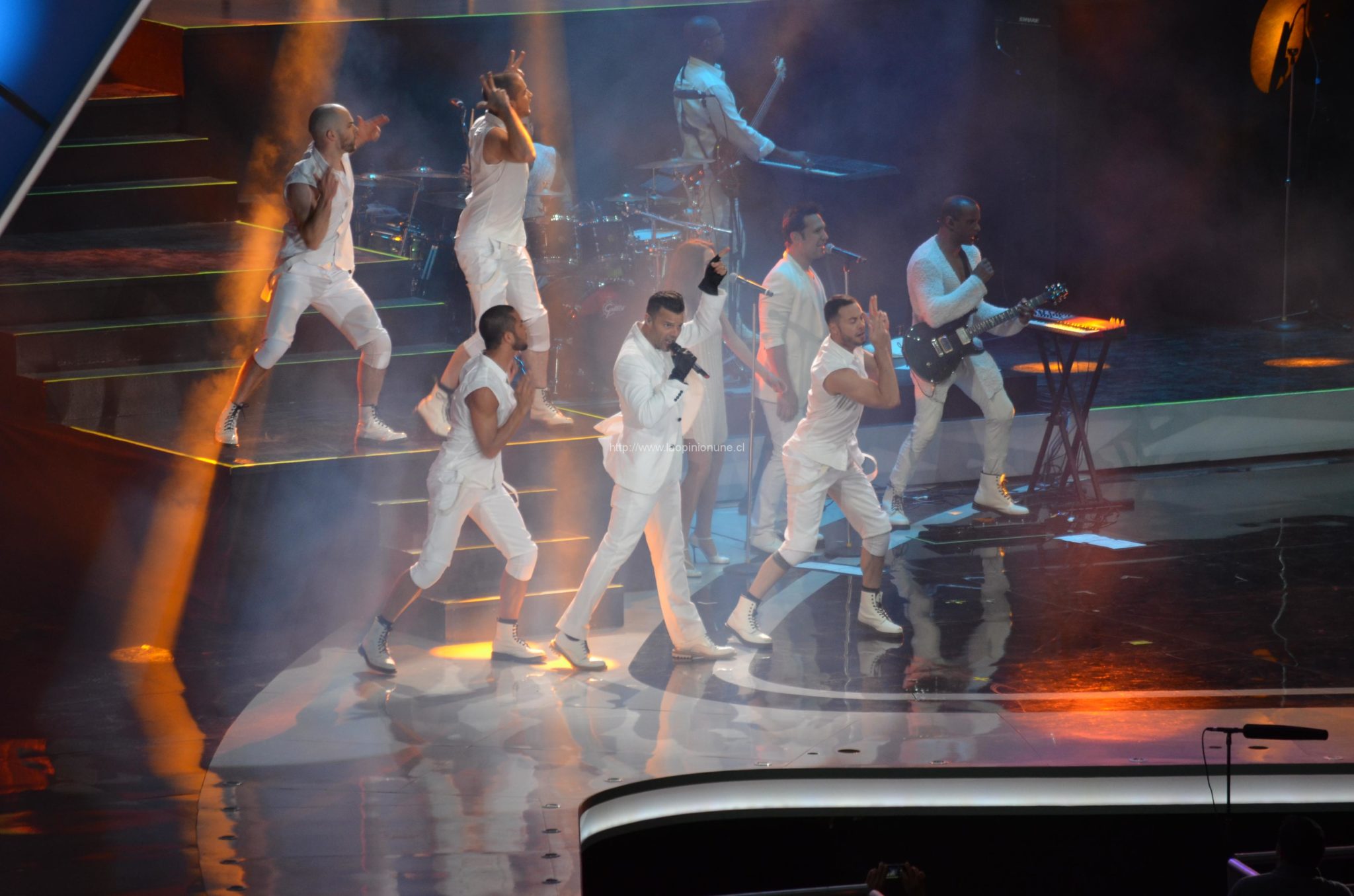 Ricky Martin la rompe en Viña 2014