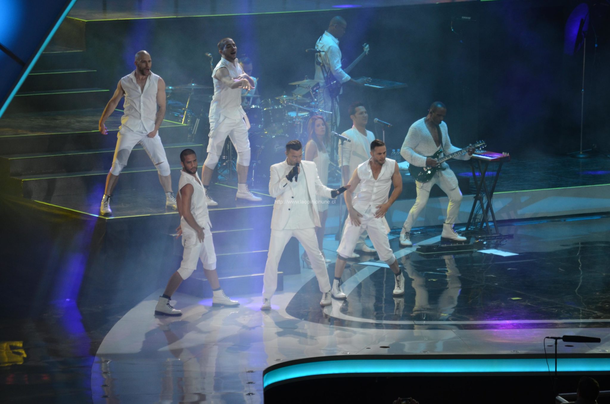 Ricky Martin la rompe en Viña 2014