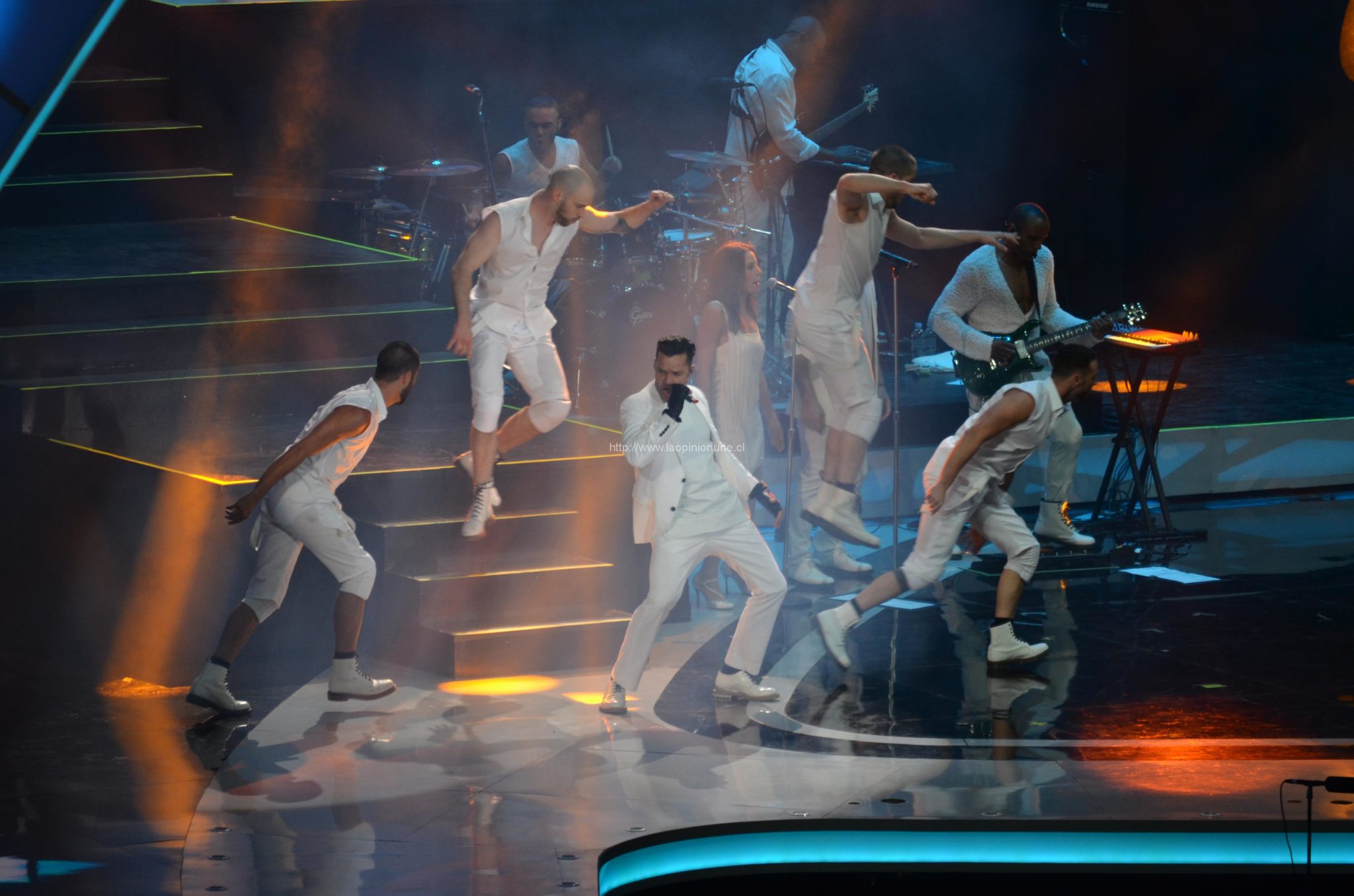 Ricky Martin la rompe en Viña 2014