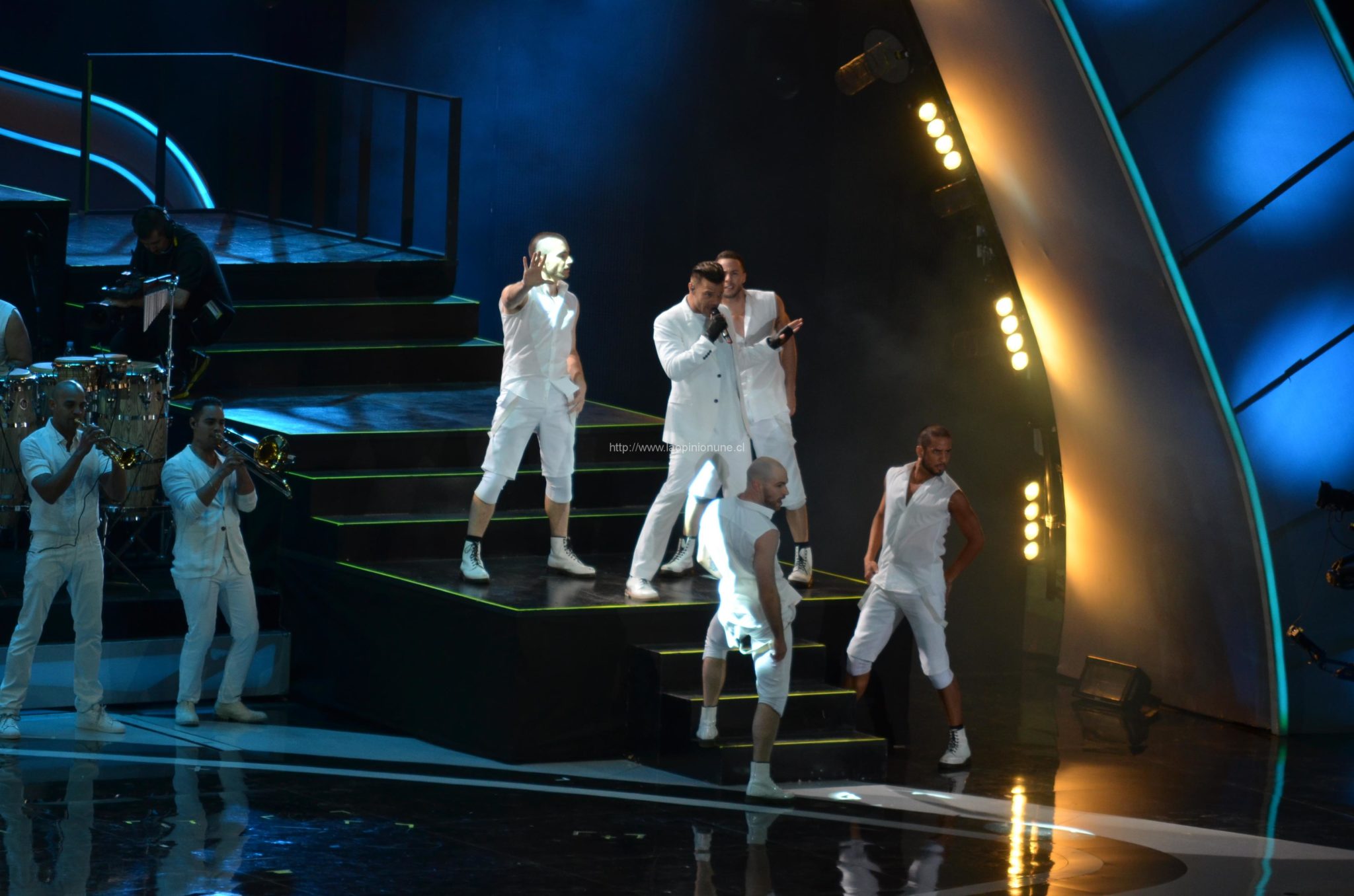 Ricky Martin la rompe en Viña 2014