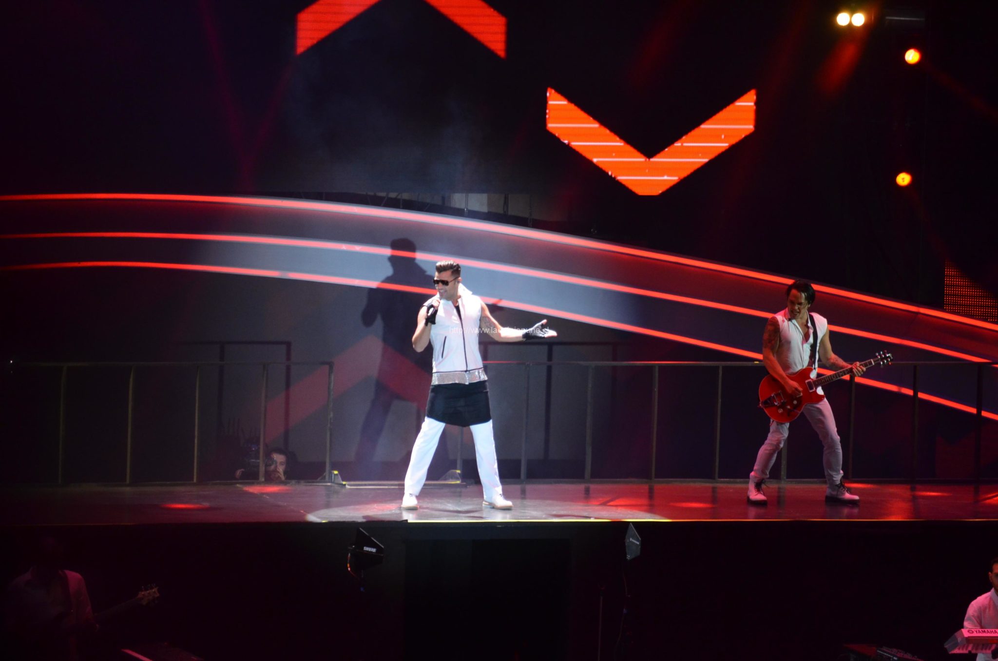 Ricky Martin la rompe en Viña 2014