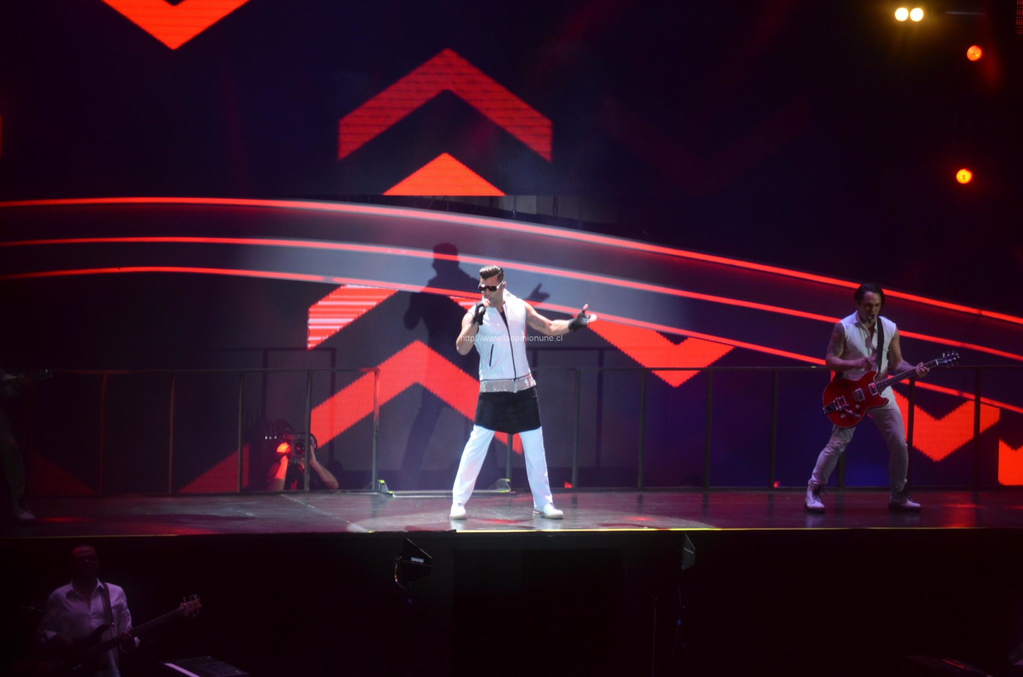 Ricky Martin la rompe en Viña 2014