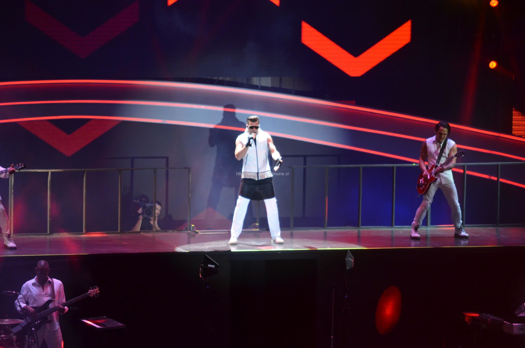 Ricky Martin la rompe en Viña 2014