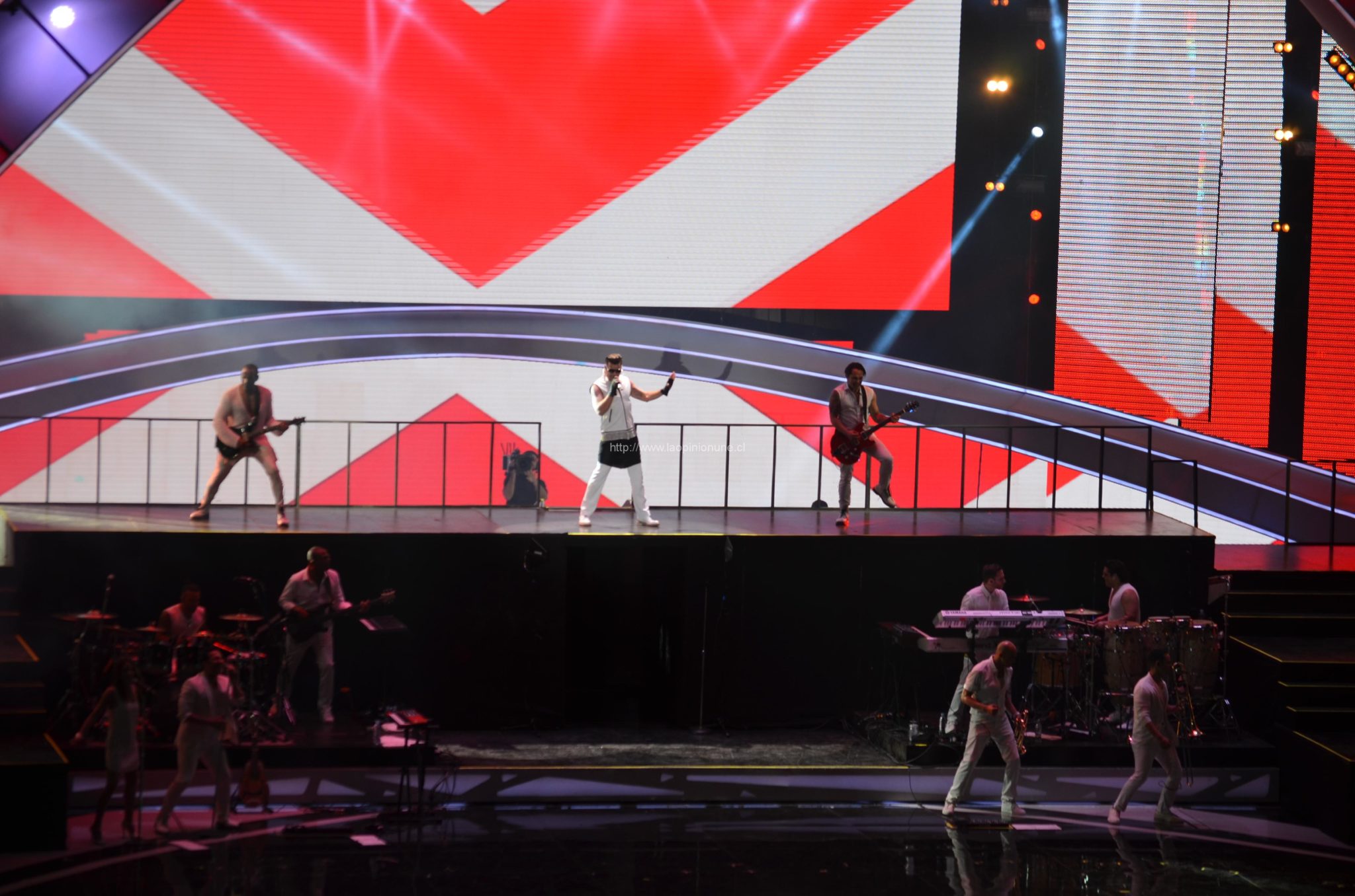 Ricky Martin la rompe en Viña 2014