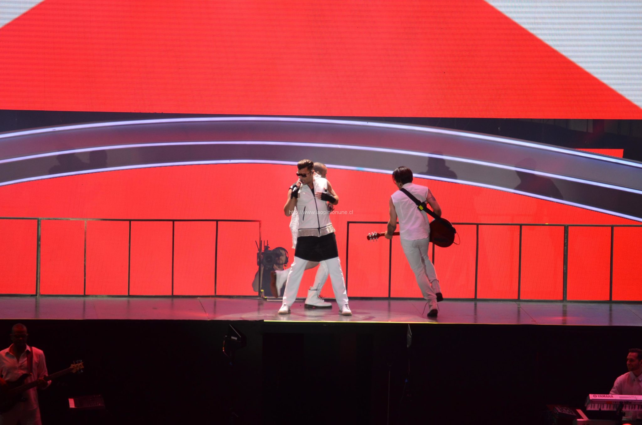 Ricky Martin la rompe en Viña 2014