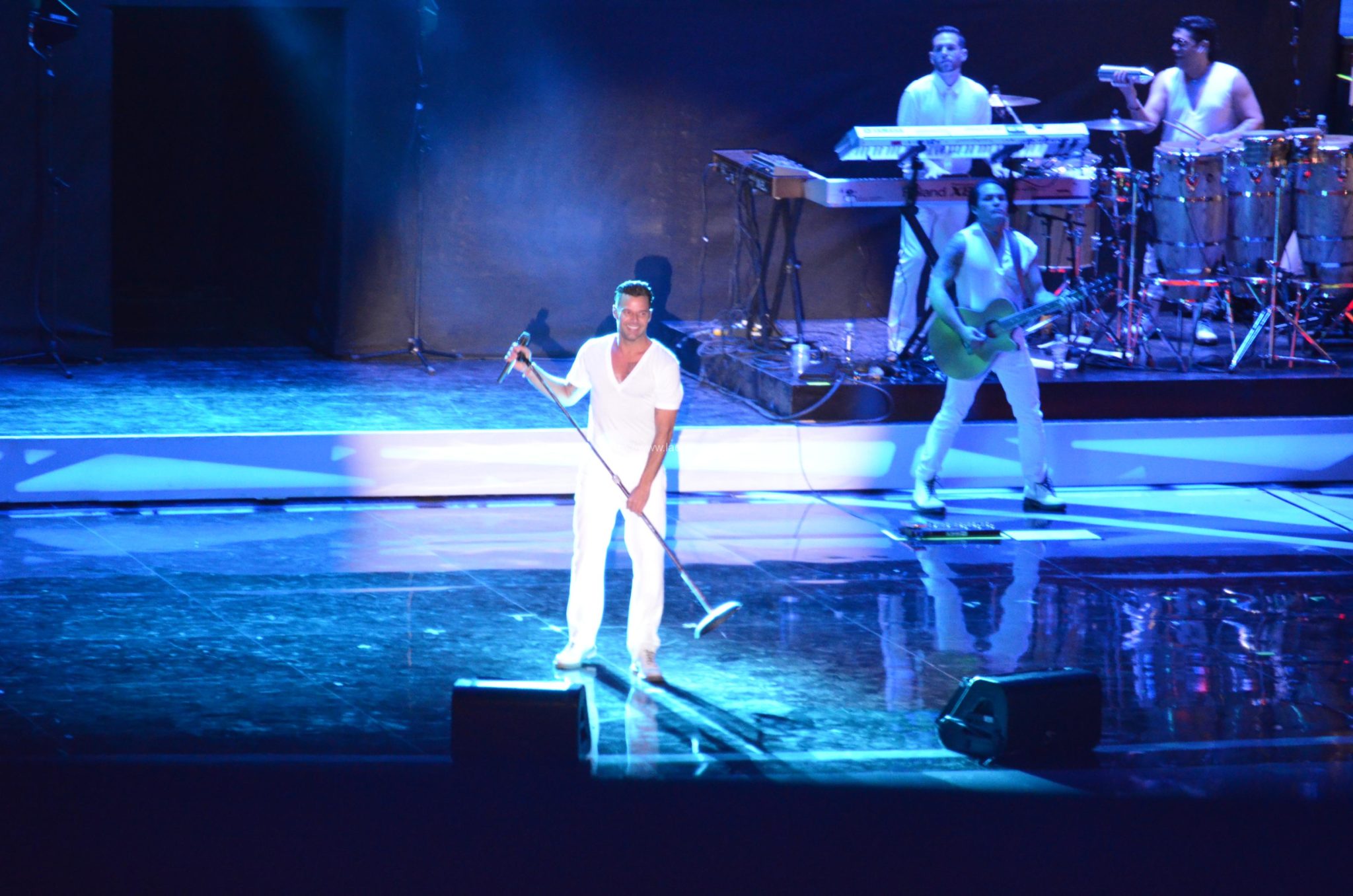 Ricky Martin la rompe en Viña 2014