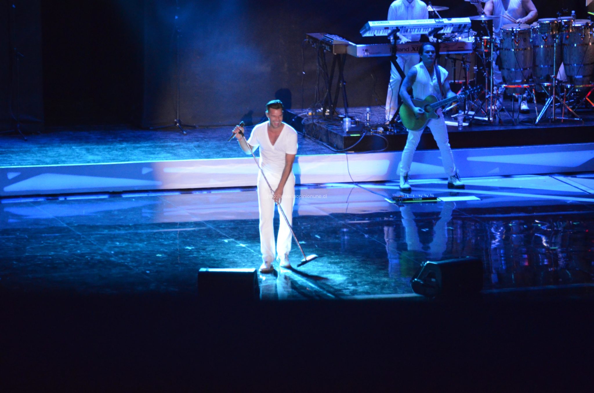 Ricky Martin la rompe en Viña 2014