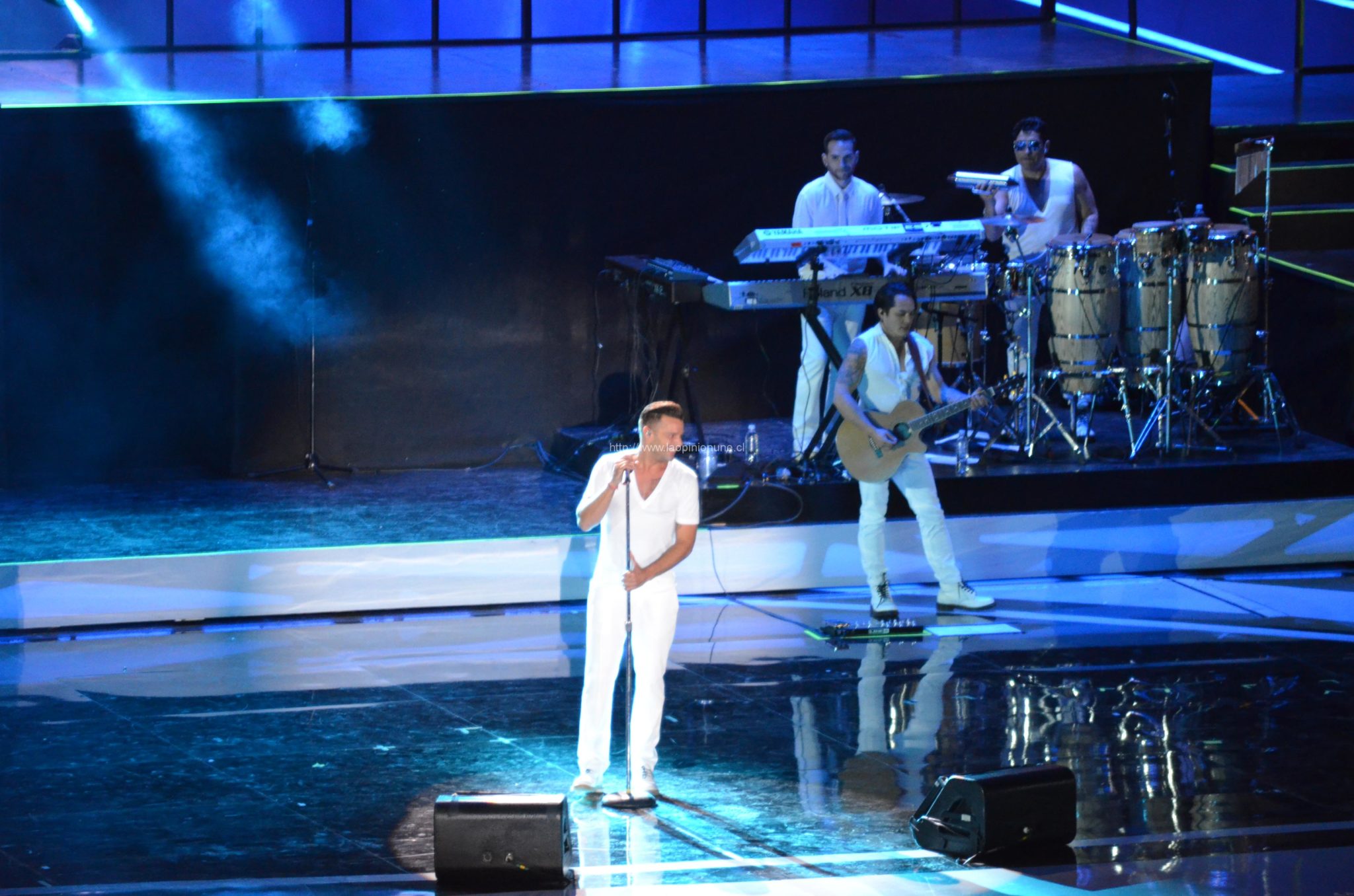 Ricky Martin la rompe en Viña 2014
