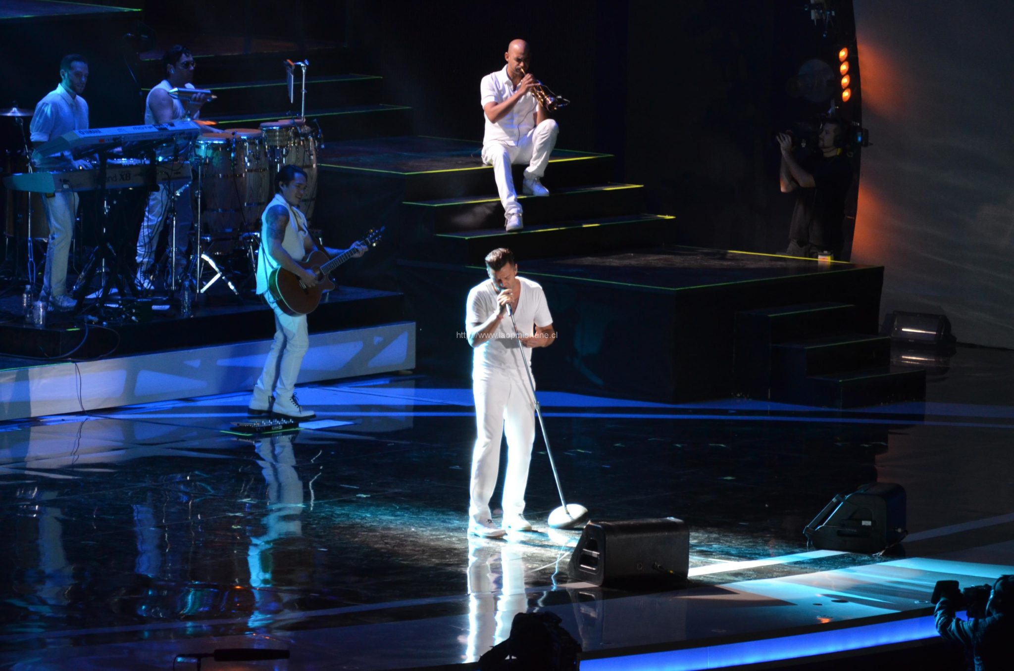Ricky Martin la rompe en Viña 2014