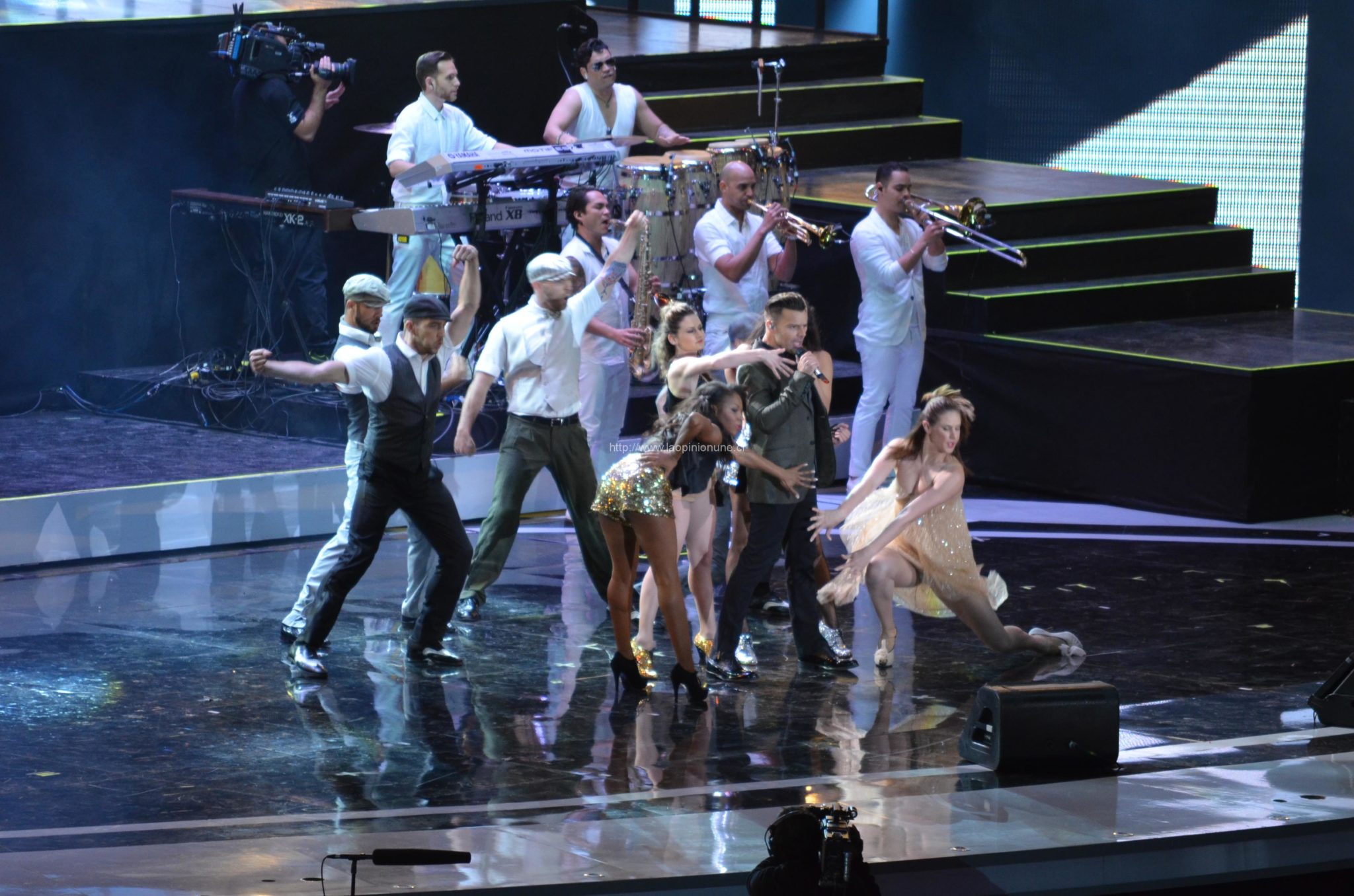 Ricky Martin la rompe en Viña 2014
