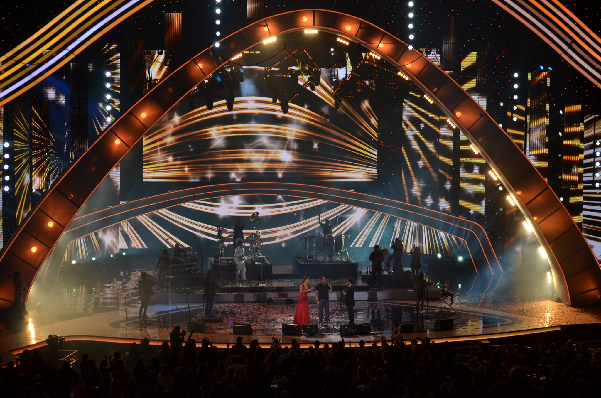 El reencuentro de La Ley y el vallenato de Carlos Vives arrasaron en la Quinta