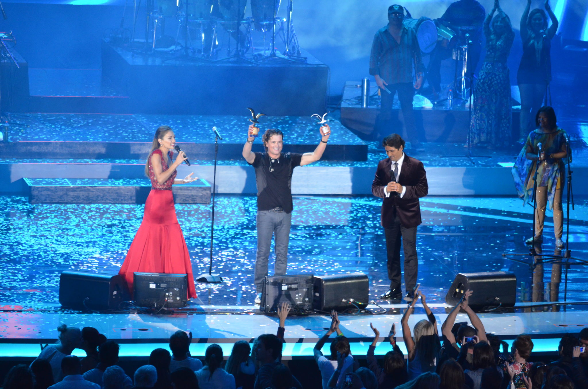 El reencuentro de La Ley y el vallenato de Carlos Vives arrasaron en la Quinta