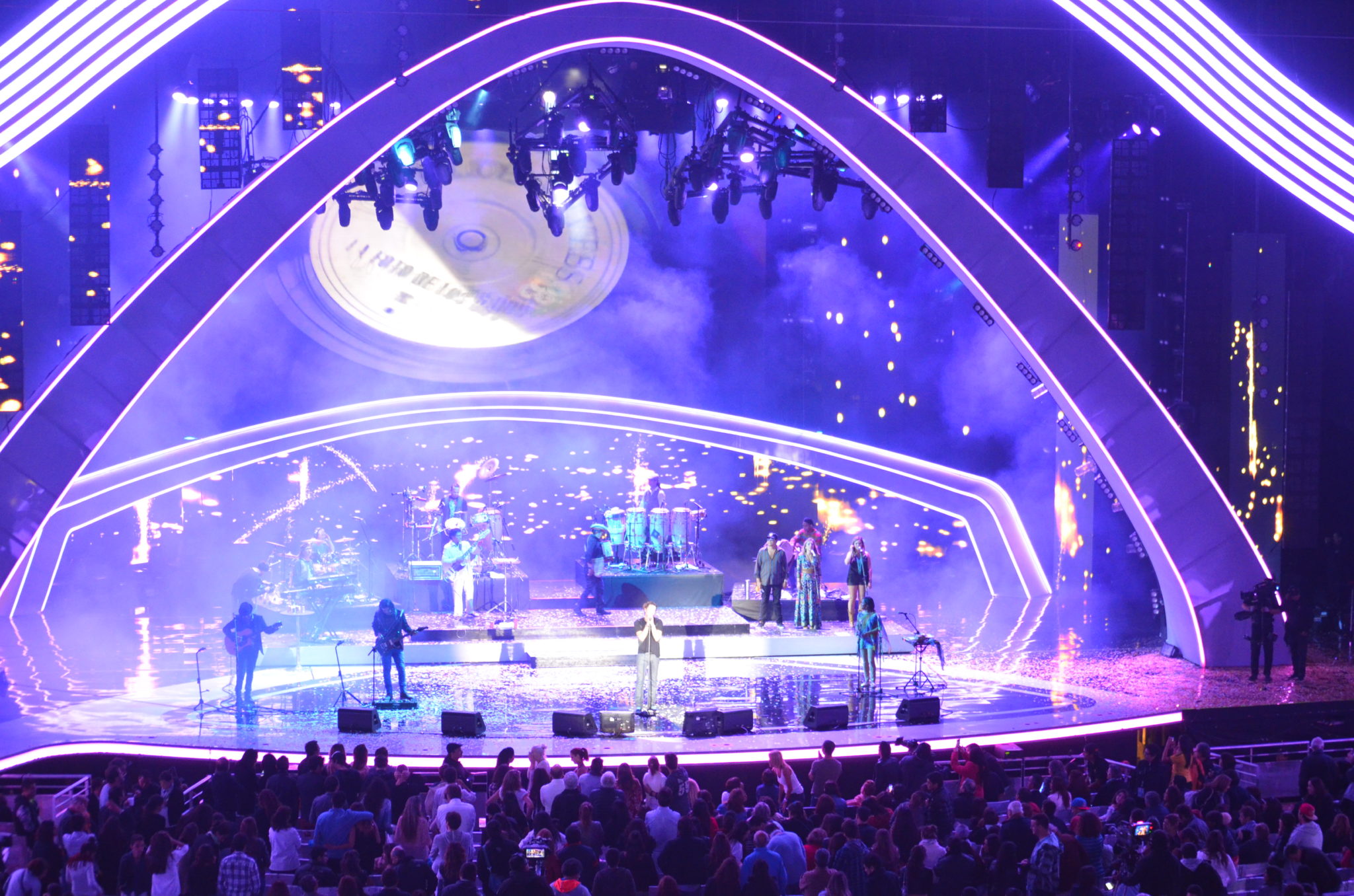 El reencuentro de La Ley y el vallenato de Carlos Vives arrasaron en la Quinta