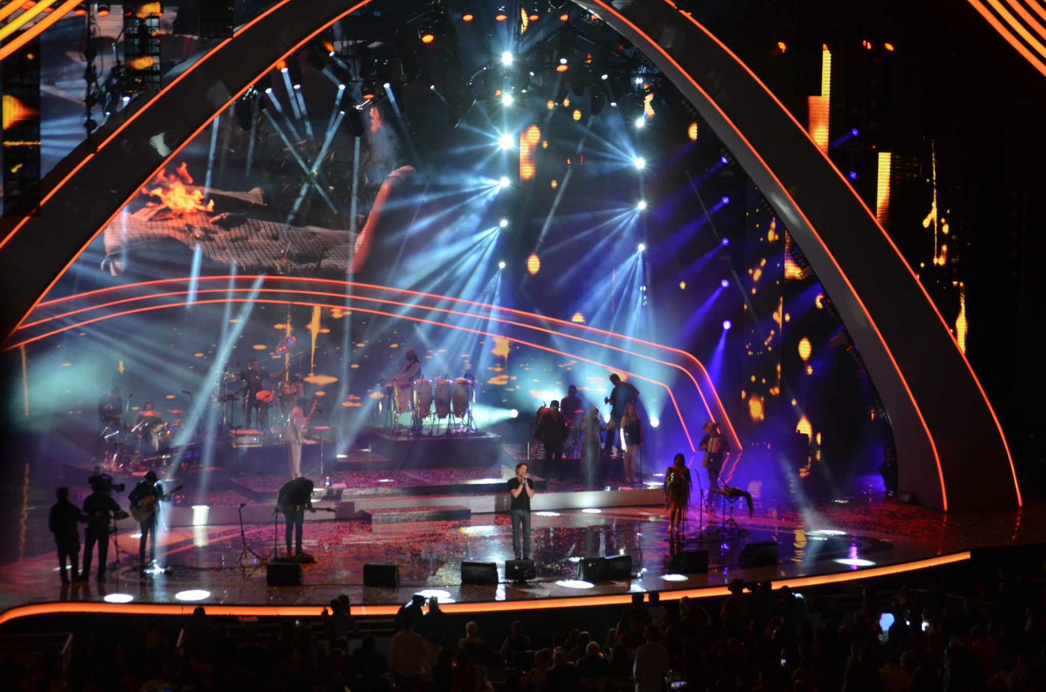 El reencuentro de La Ley y el vallenato de Carlos Vives arrasaron en la Quinta