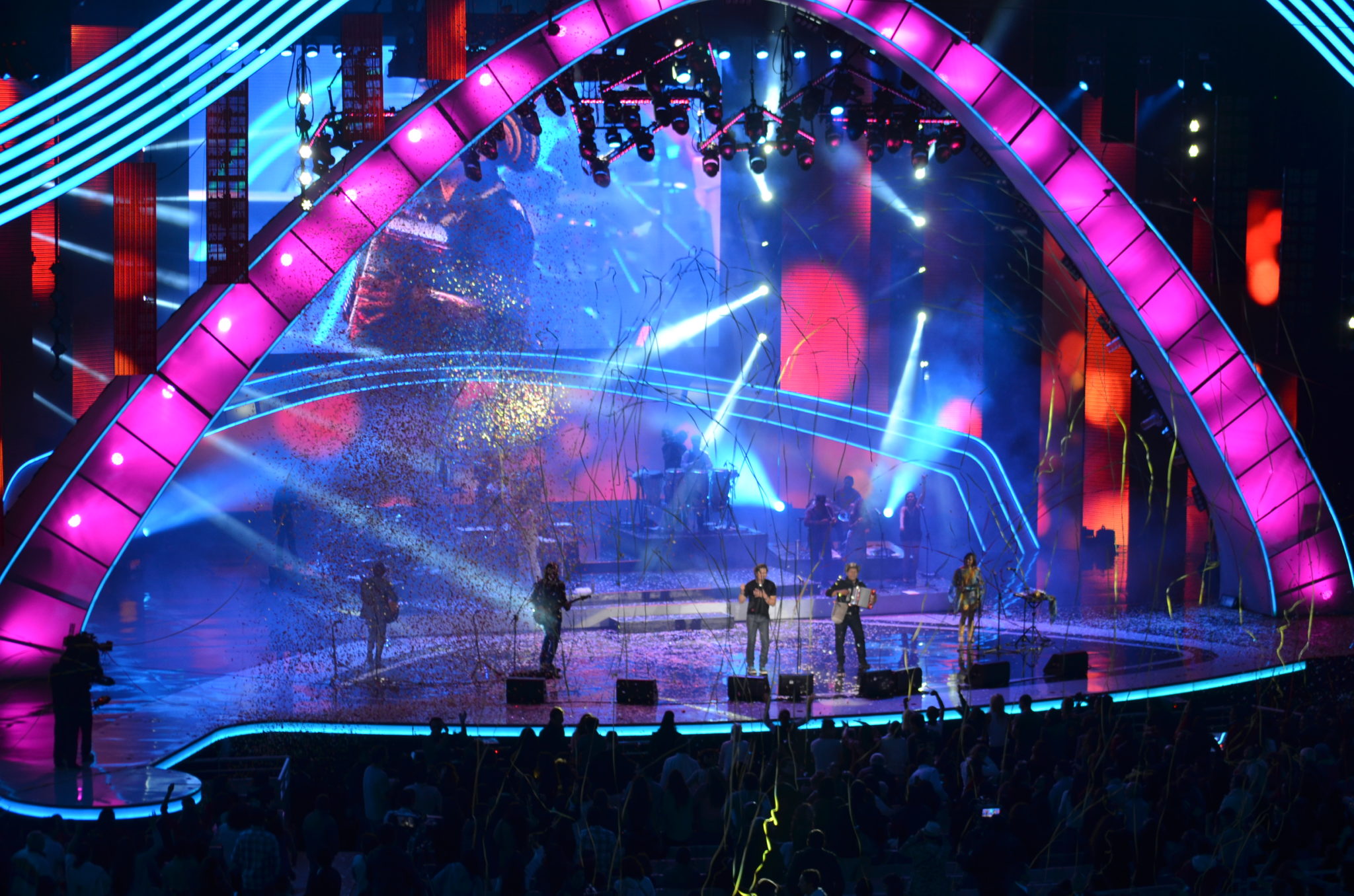 El reencuentro de La Ley y el vallenato de Carlos Vives arrasaron en la Quinta