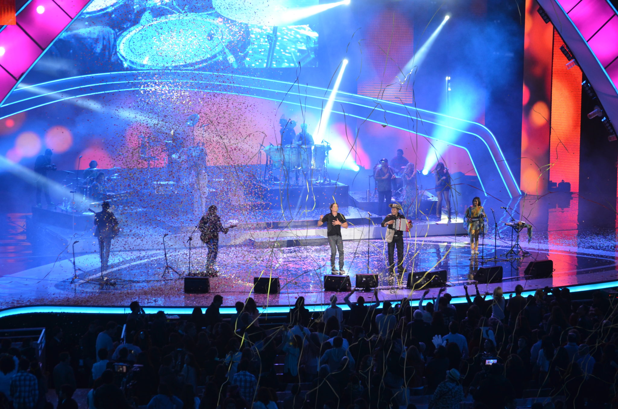 El reencuentro de La Ley y el vallenato de Carlos Vives arrasaron en la Quinta