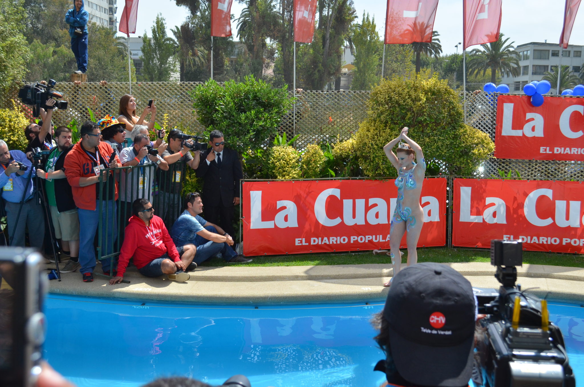 Piscinazo “no apto para cardiacos”