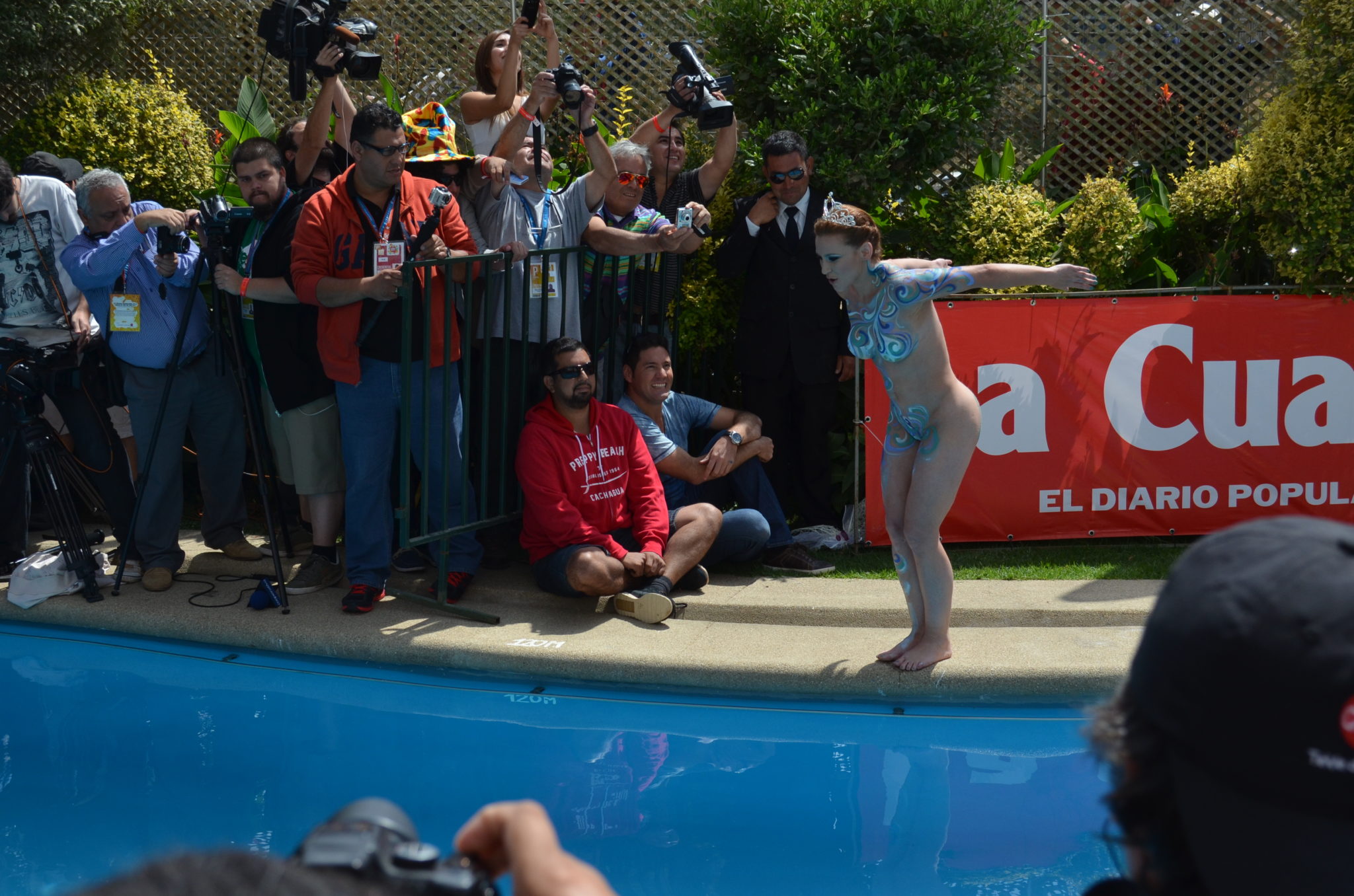 Piscinazo “no apto para cardiacos”