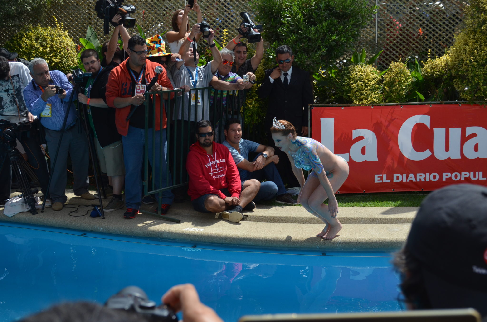 Piscinazo “no apto para cardiacos”