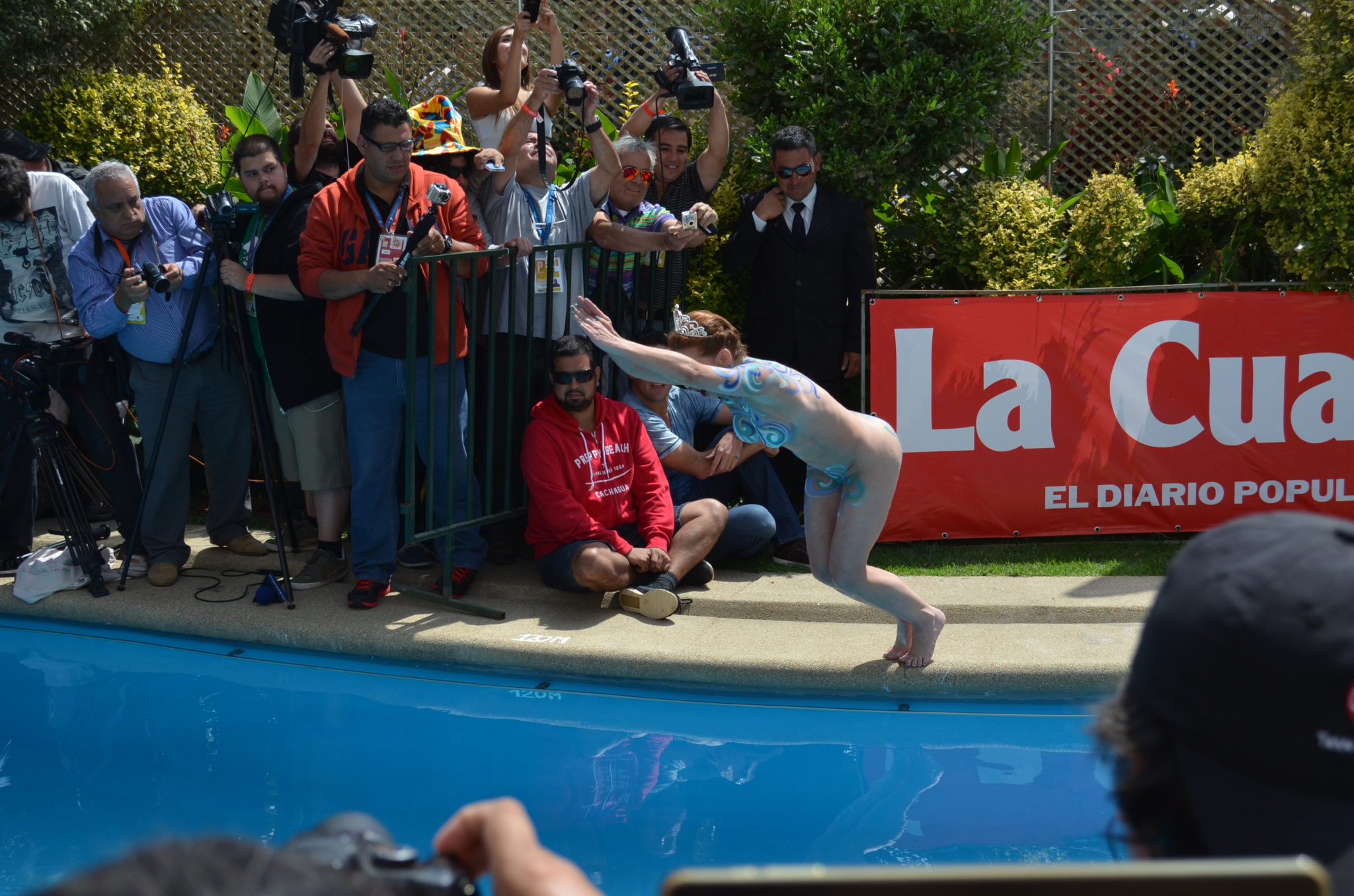 Piscinazo “no apto para cardiacos”