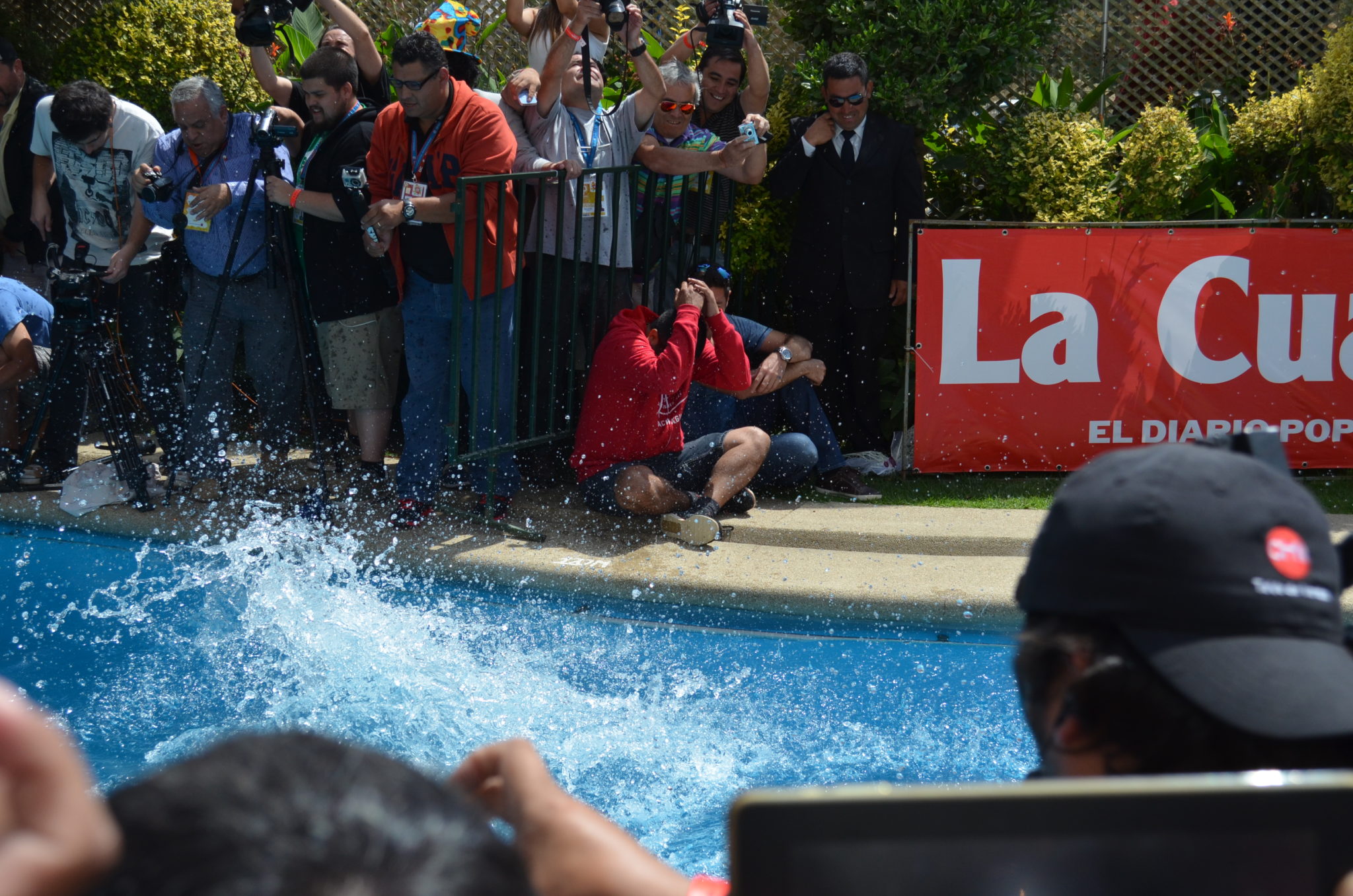 Piscinazo “no apto para cardiacos”